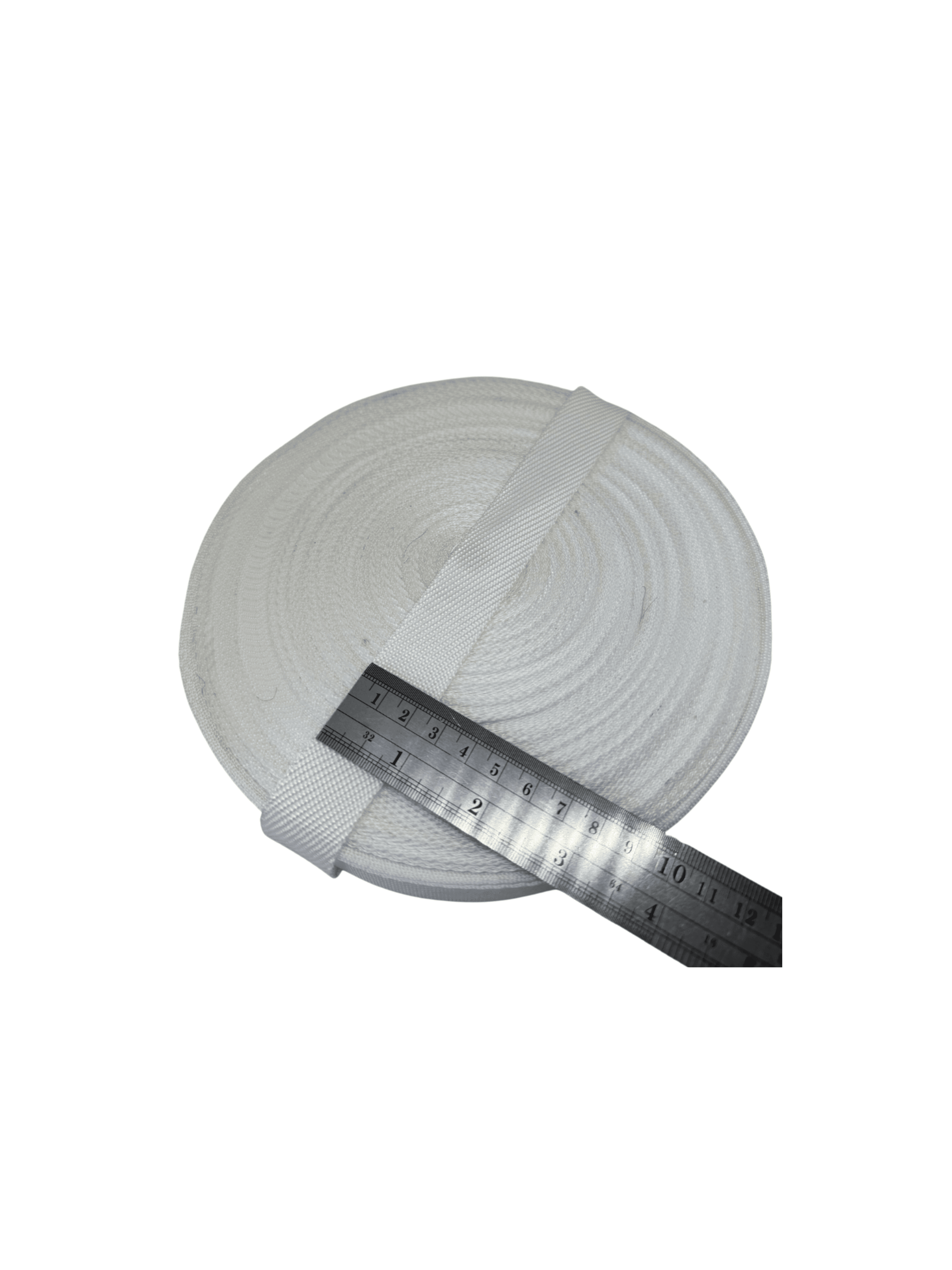 Contoh tali webbing warna Putih