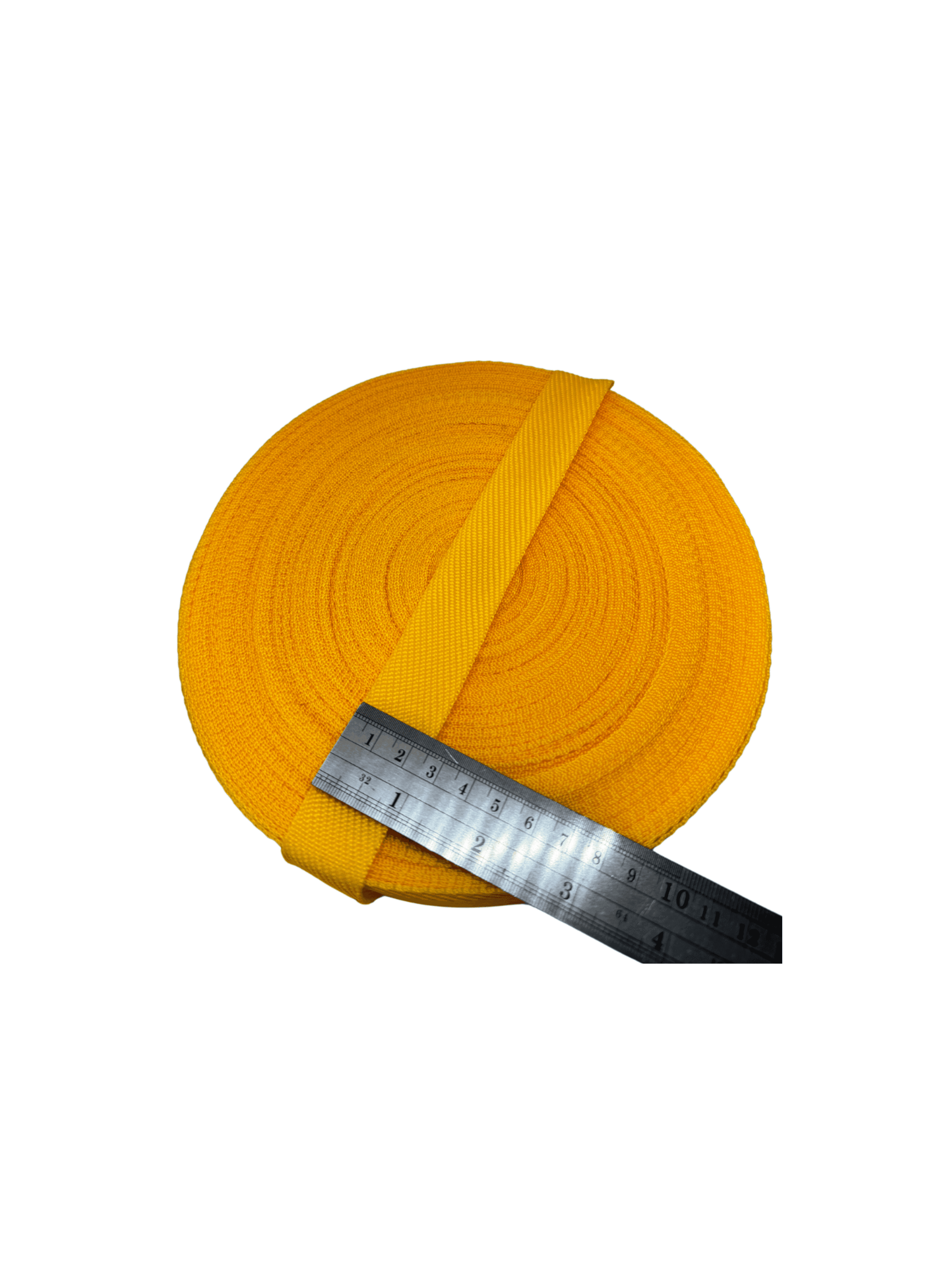 Contoh tali webbing warna Kuning